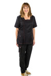 The Original Long-Line Top in Black